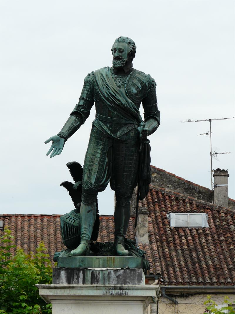 Statue en bronze d'Henri IV, Nérac