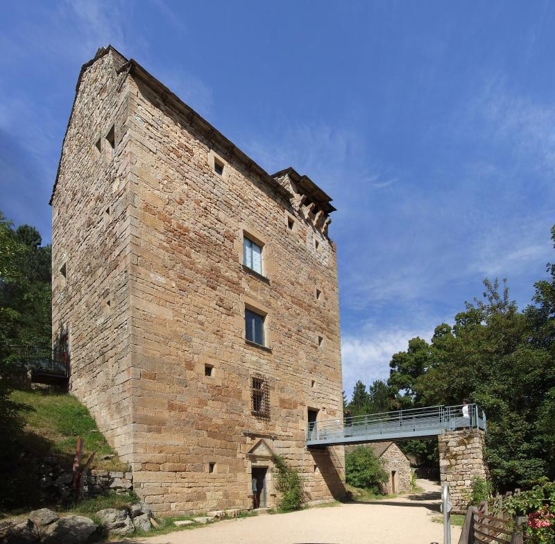 Ancien château de Villaret, Allenc