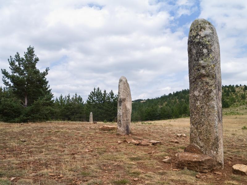Menhirs constituant le premier groupe dit de la Fage, Les Bondons