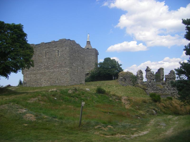 Ruines du château, Luc