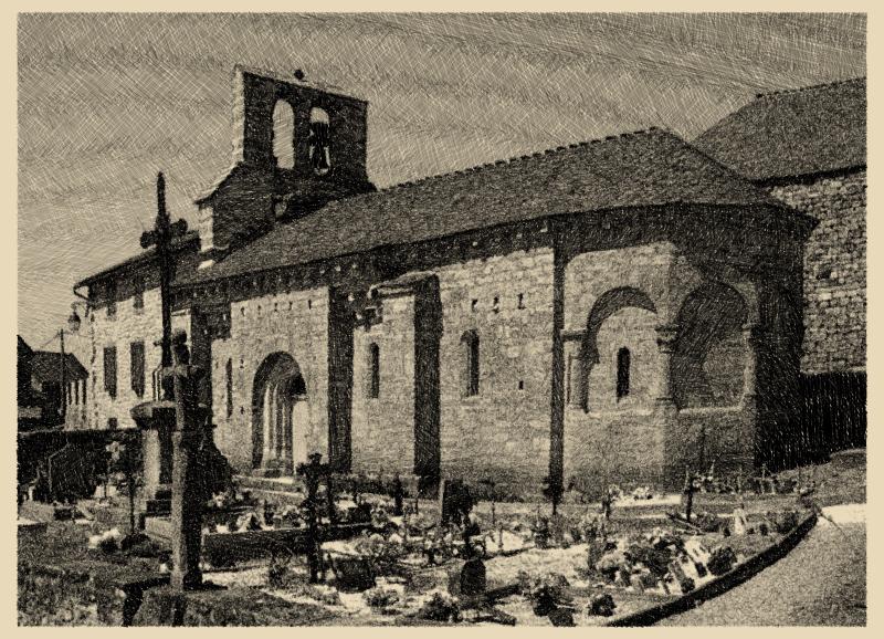 Eglise Notre-Dame de la Rouvière, Pelouse