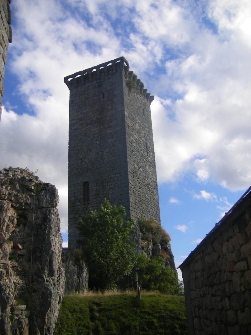 Ancien château d'Apcher, Prunières