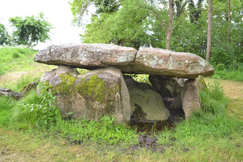Dolmen La Vacherie, Distré