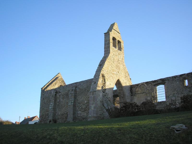 Ruines de l'église du Vieux Saint-Martin, Bréhal