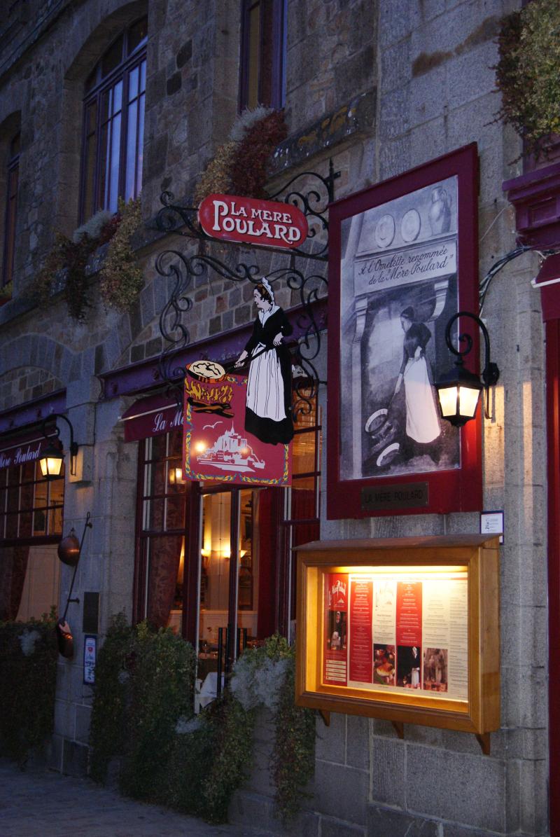 Hôtel Poulard et terrain (annexe), Le Mont-Saint-Michel