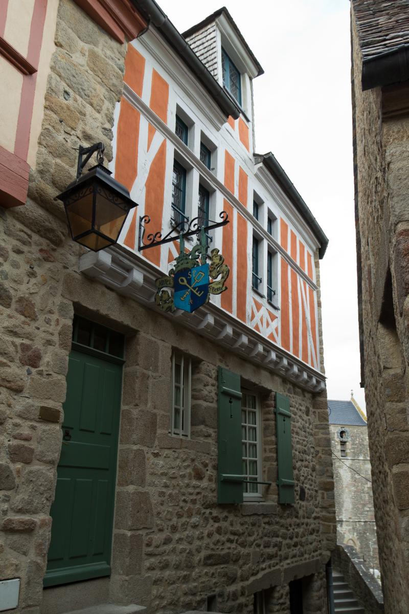 Maison et jardin du chapeau blanc, Le Mont-Saint-Michel