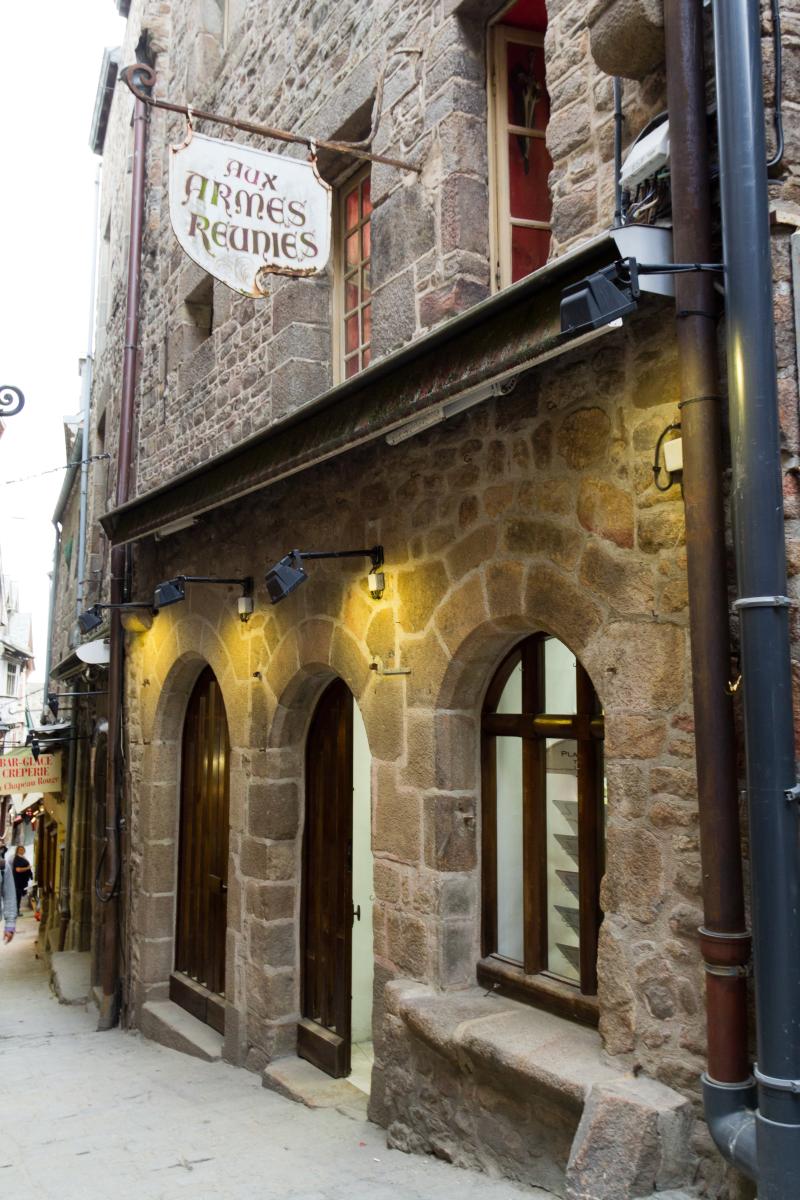 Maison du Moyen Age, appelée aussi chapelle Saint-Sébastien, Le Mont-Saint-Michel