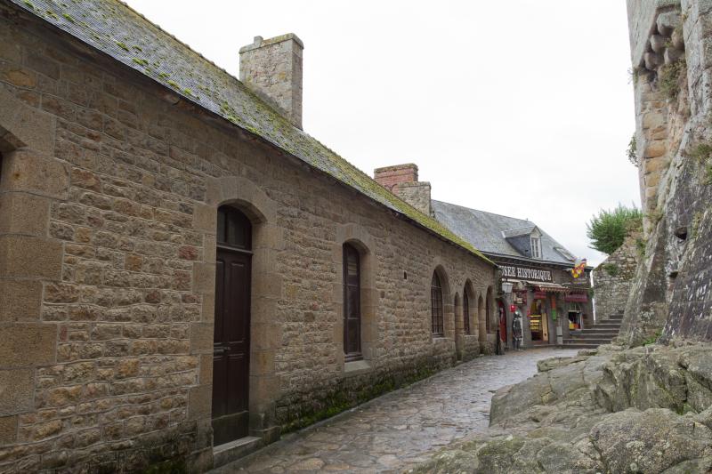 Maison attenante à la maison de la Truie qui File, actuellement école communale, Le Mont-Saint-Michel
