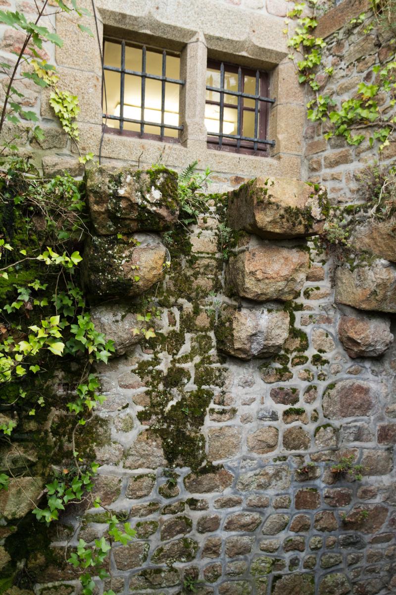 Vieux murs et jardins Saint-Symphorien, Le Mont-Saint-Michel