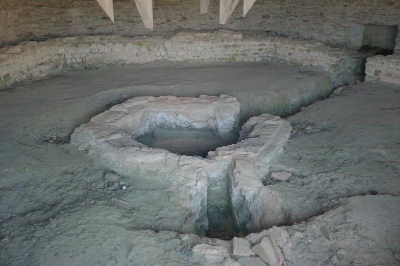 Vestiges du baptistère