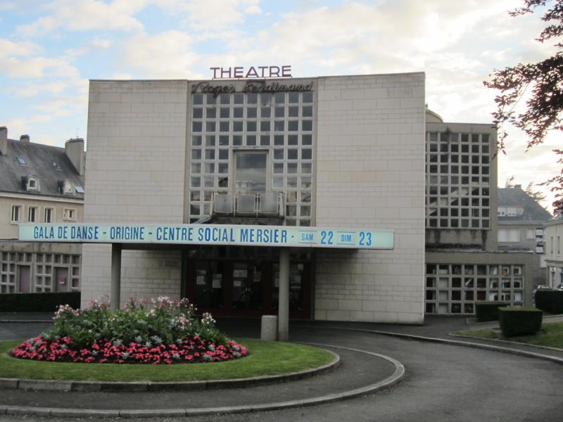 Ensemble architectural du théâtre et de la salle des fêtes, Saint-Lô