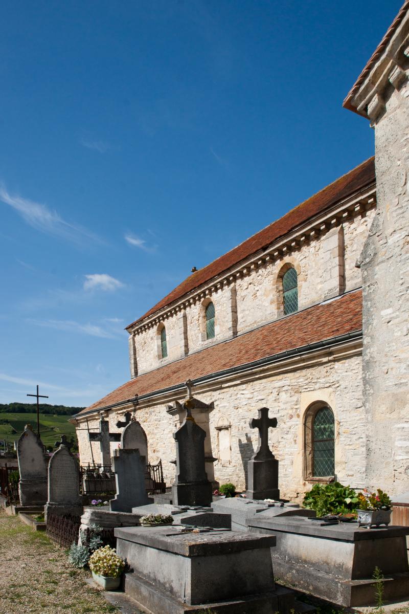 Cimetière entourant l'église (ancien), Sacy
