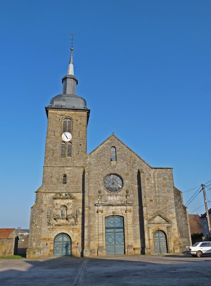 Eglise de Bussières-lès-Belmont, Champsevraine