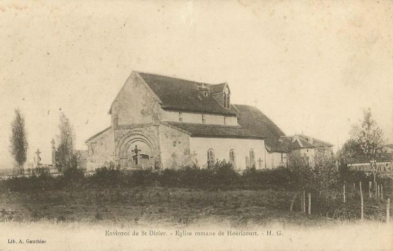 Eglise d'Hoericourt (vestiges), Saint-Dizier