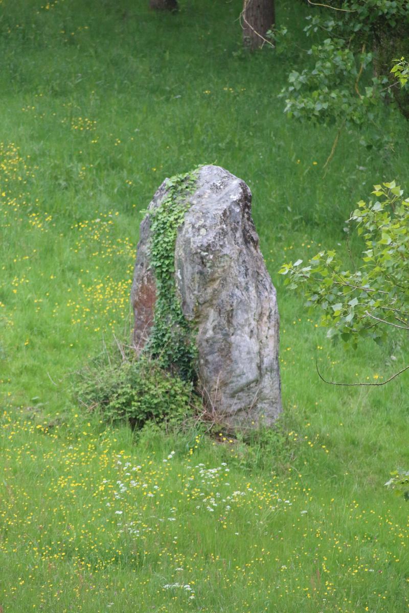 Menhir dénommé La Pierre de l'Horloge, Saint-Saturnin-du-Limet