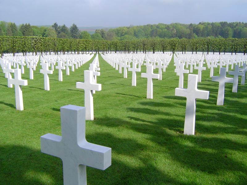 Cimetière américain et la chapelle de Meuse-Argonne, Romagne-sous-Montfaucon