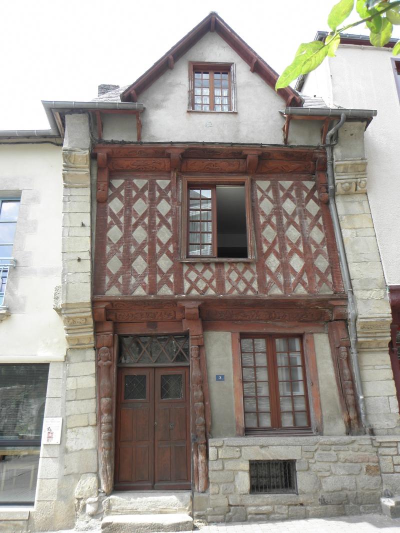 Maison datée de 1538, Josselin