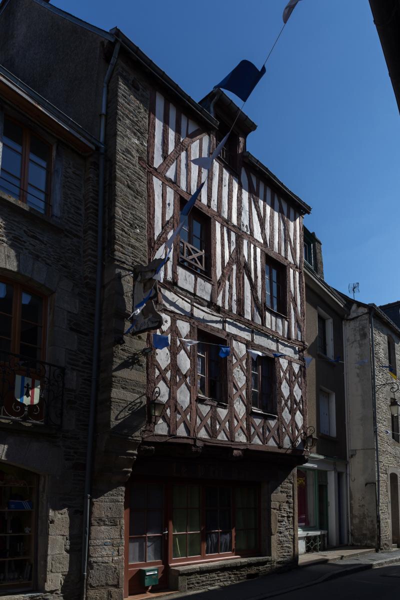 Maison à pans de bois, Josselin