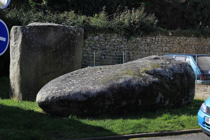 Menhir couché dit Men-Bronso, Locmariaquer