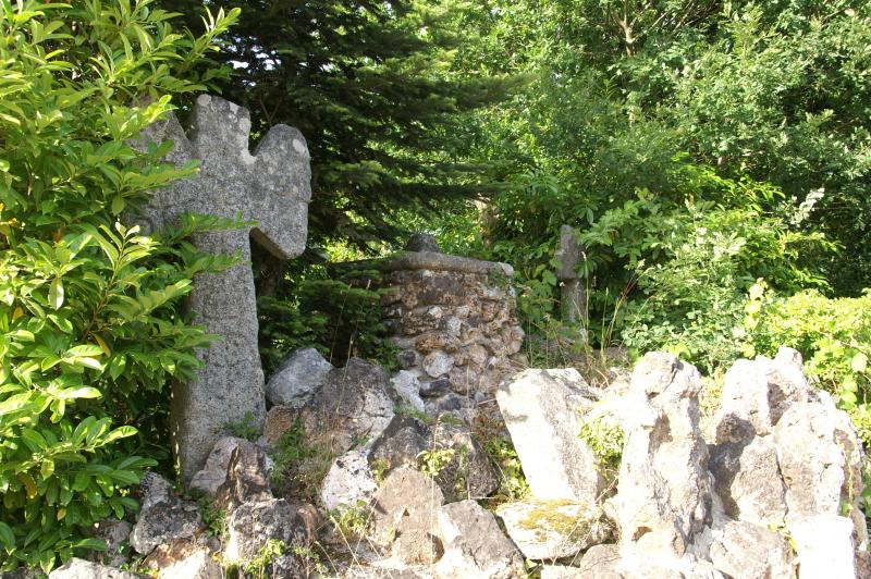Croix de chemin en granit