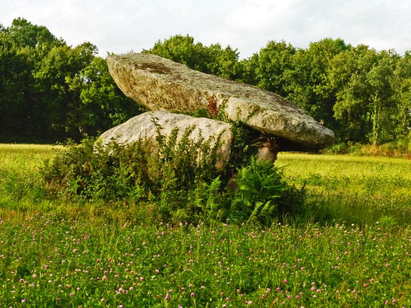 Dolmen de Kervin-Brigitte, Crach