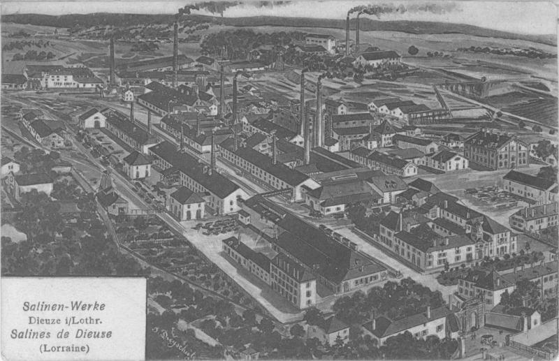 Bâtiments des Salines et de l'Usine de produits chimiques, Dieuze