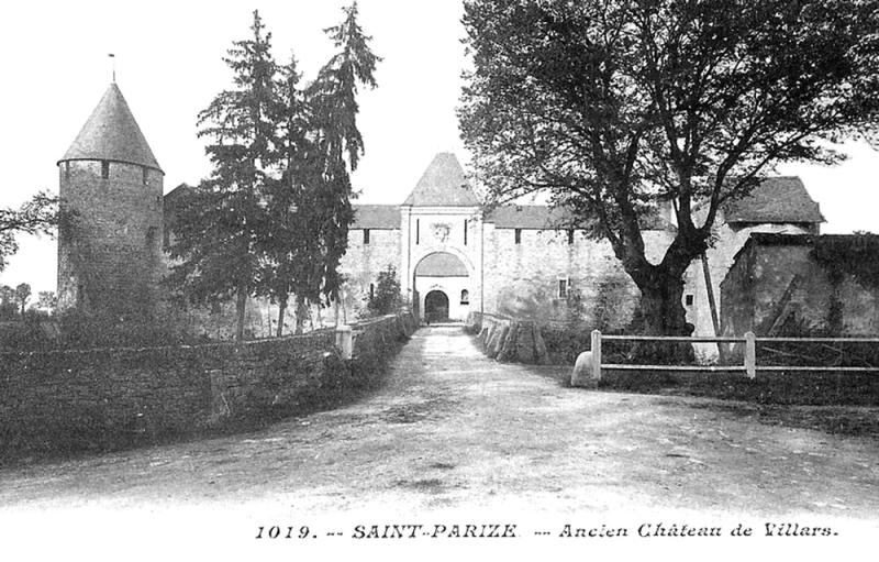 Château de Villars, Saint-Parize-le-Châtel