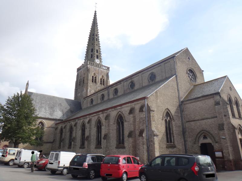 Eglise Saint-Wandrille, Bollezeele