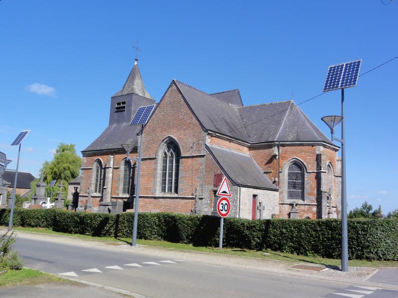 Eglise dédiée à la Conversion de Saint-Paul, Clairfayts