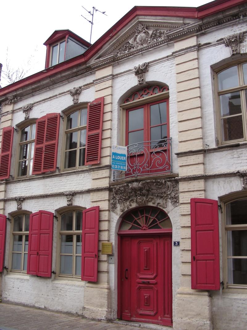 Ancien presbytère ou maison dite du chevalier de Guernonval, Esquelbecq