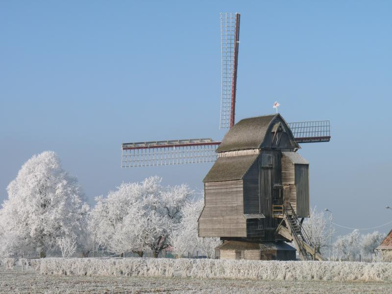 Moulin à vent dit Moulin de Riele ou Moulin Deschodt, Wormhout
