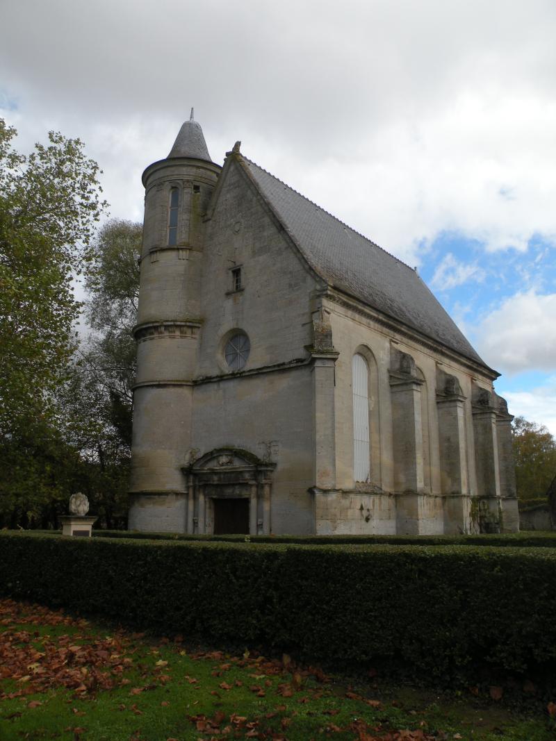 Chapelle de Châteaurouge, Cauvigny