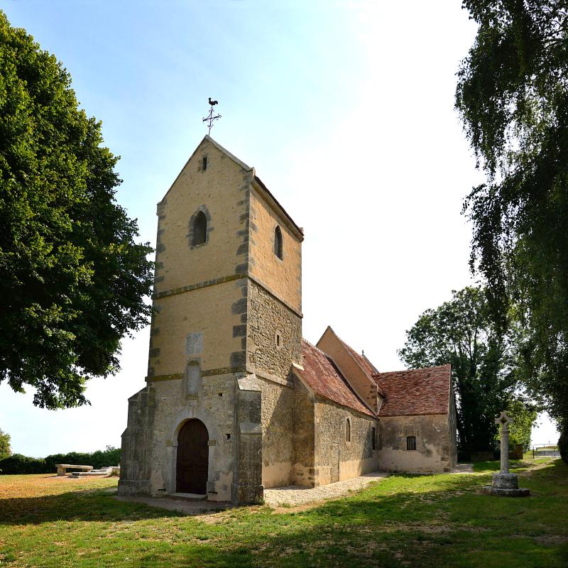 Ancienne église de Clairay, Belfonds