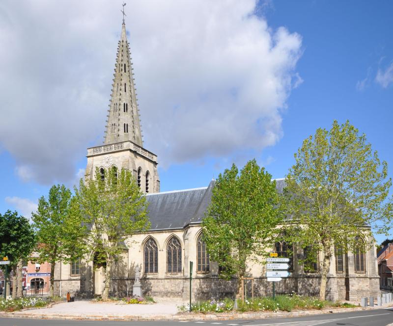 Eglise Saint-Amé, Lestrem