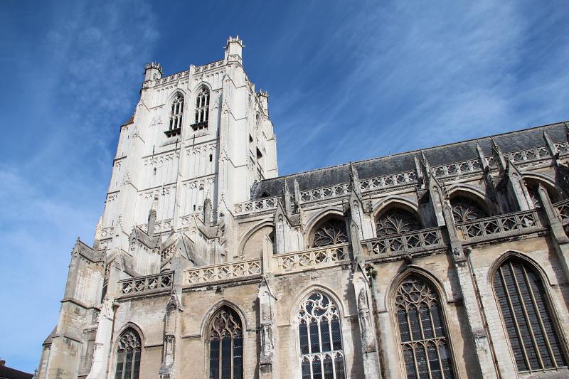 Collégiale, puis cathédrale Notre-Dame, actuellement église paroissiale Notre-Dame, Saint-Omer