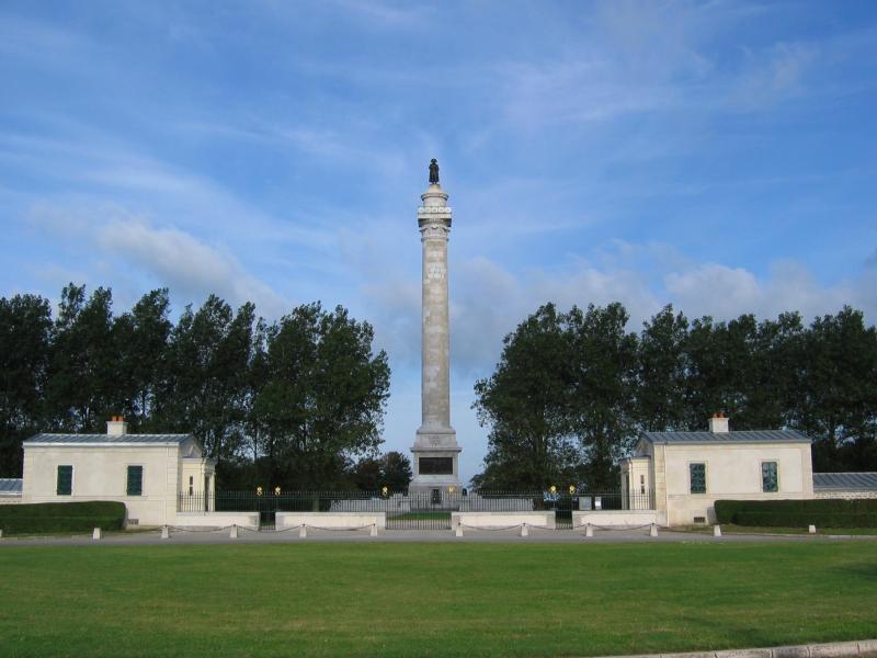 Colonne de la Grande Armée de Boulogne, Wimille