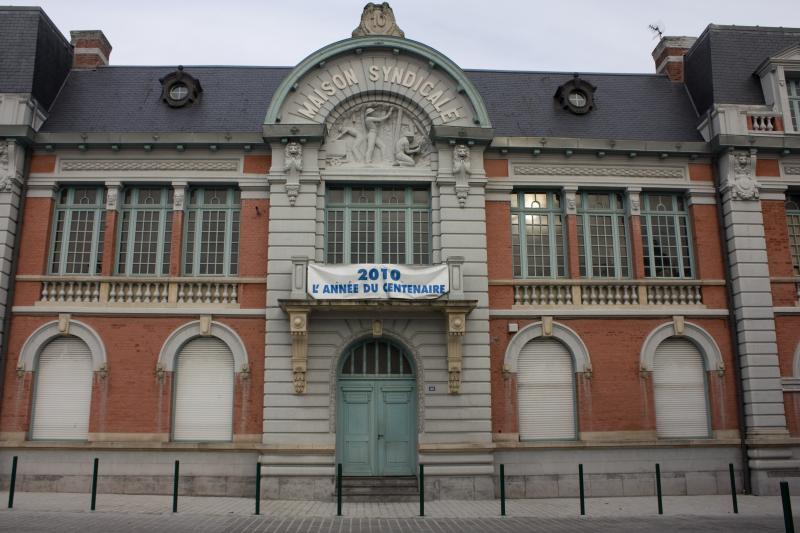 Ensemble des bâtiments formant la maison syndicale des mineurs, Lens