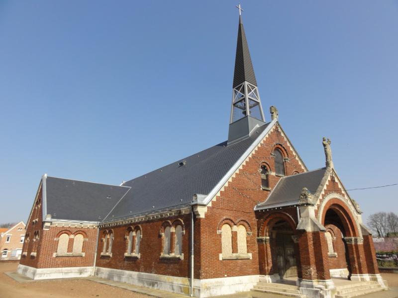 Eglise Saint-Louis de la cité n° 5 de la compagnie des mines de Béthune, Grenay