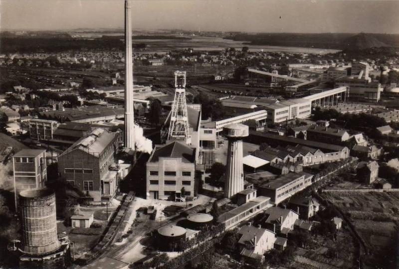 Mine-image de la fosse n° 2 de Oignies (également sur commune de Oignies)