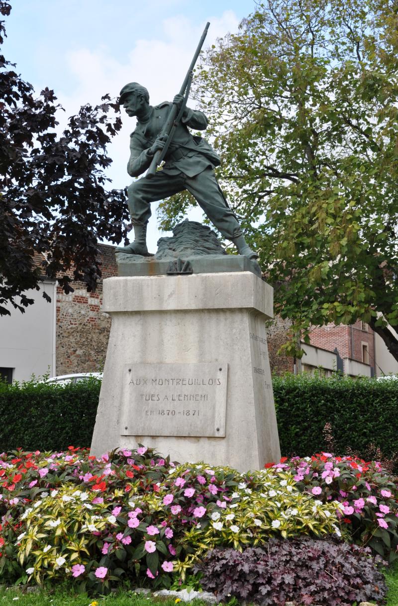 Monument aux morts de la guerre de 1870-1871, Montreuil-sur-Mer