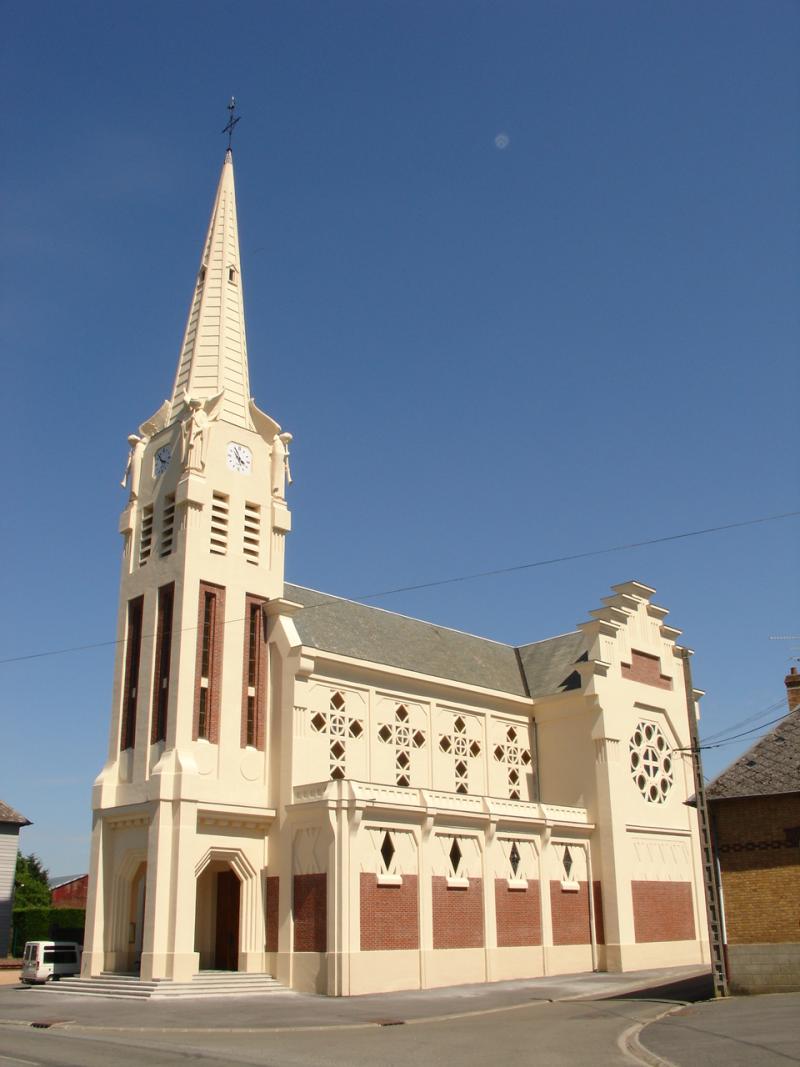 église Saint-Maurice, Ficheux
