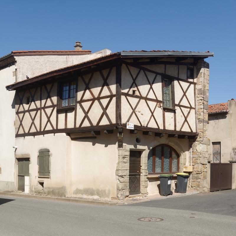 Maison à pans de bois, Beauregard-l'Évêque