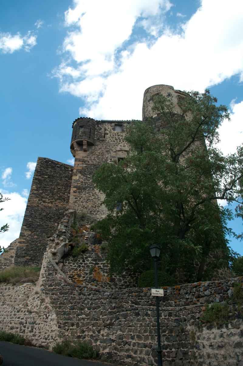Château fort de Chalus, Chalus