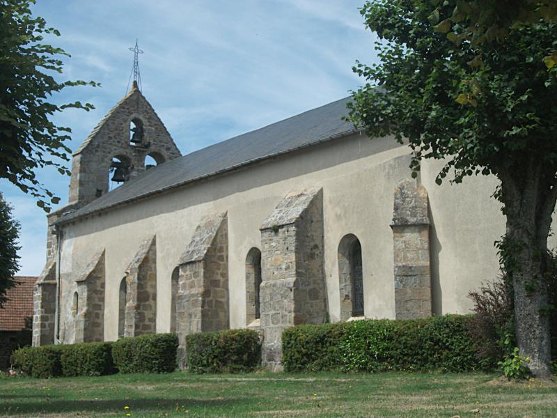 Eglise Saint-Ménélée, La Crouzille