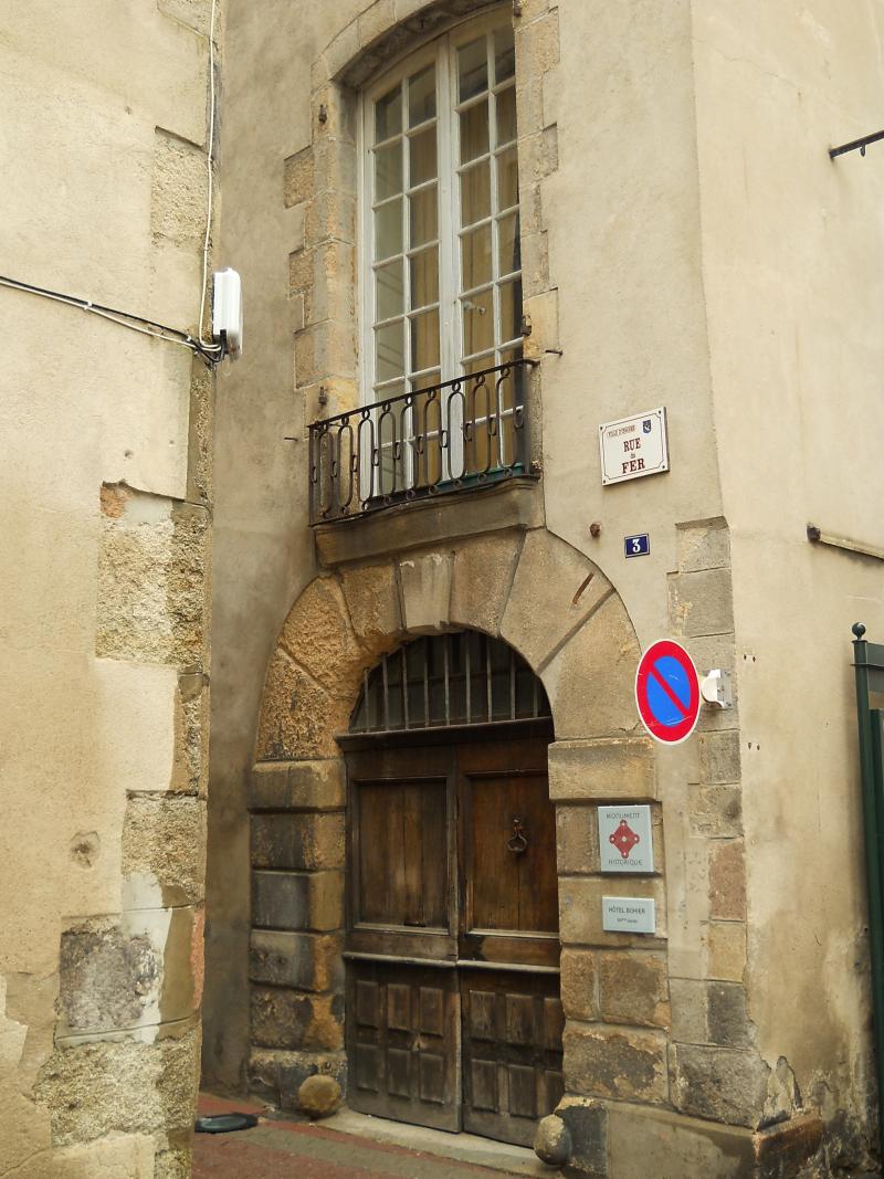 Ancien hôtel Pellet ou hôtel Bohier, Issoire