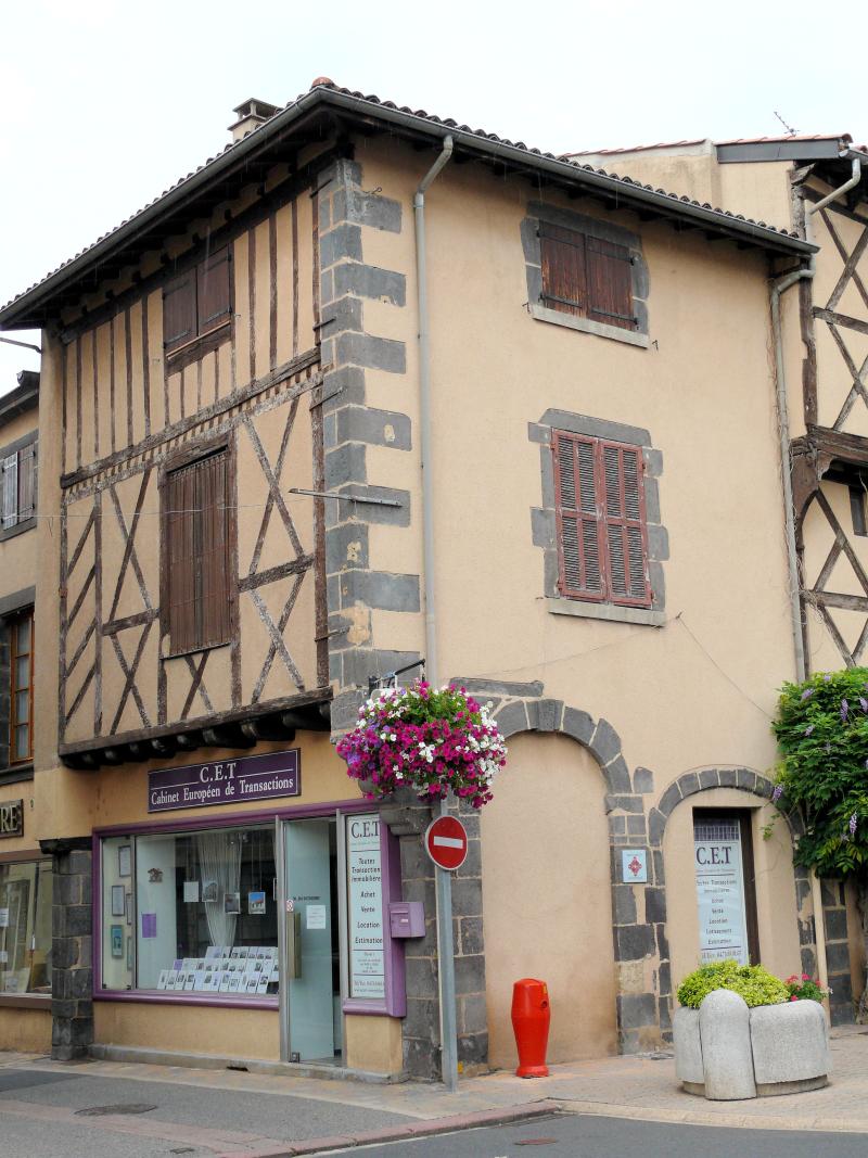 Maison à pans de bois, Pont-du-Château
