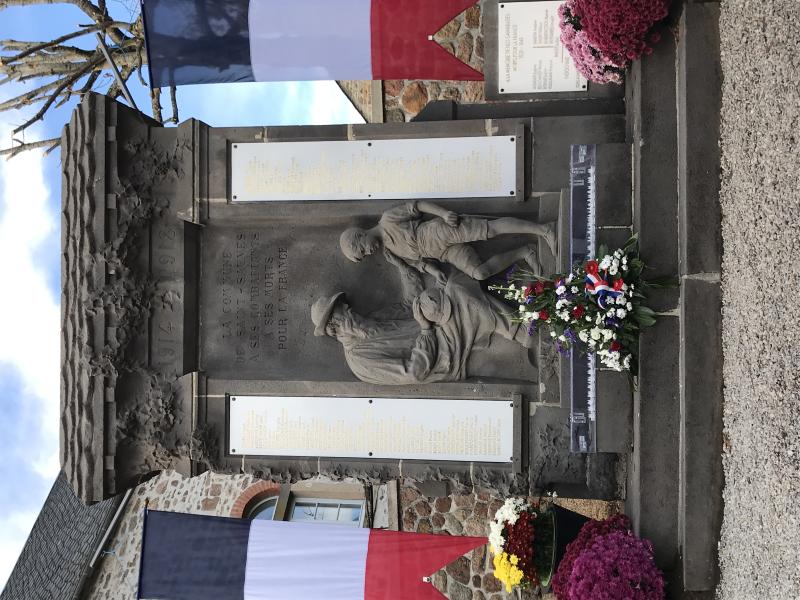 Monument aux morts, Saint-Sauves-d'Auvergne