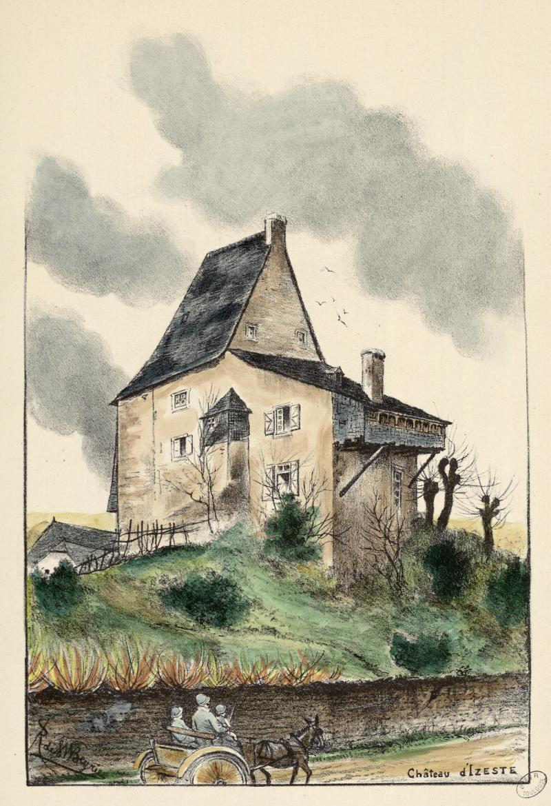 Château, Izeste