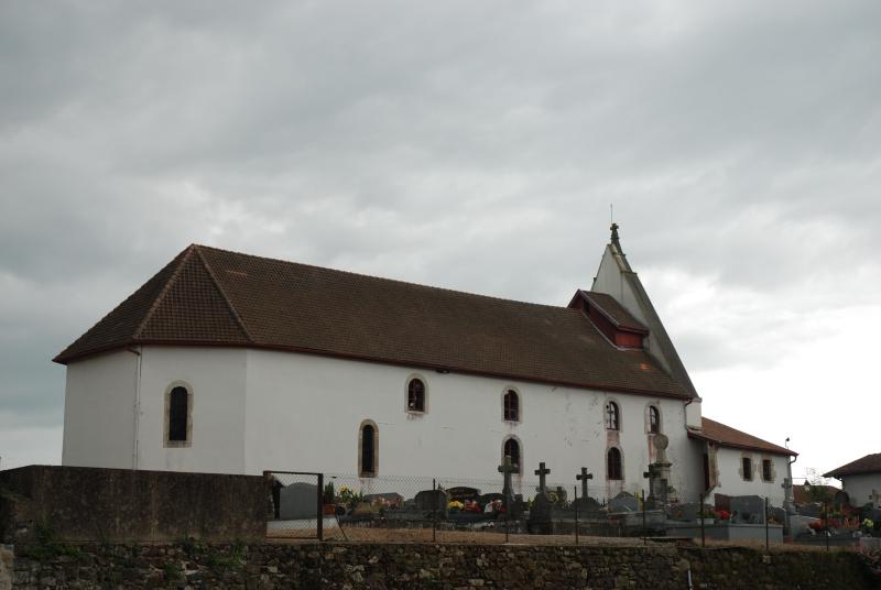 Eglise Saint-Jean Baptiste, Villefranque