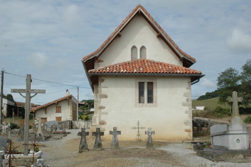Eglise Saint-Martin de Succos, cimetière et ancienne benoiterie, Amorots-Succos